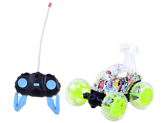 STUNT graffiti auto GLOWING wheels RC0480