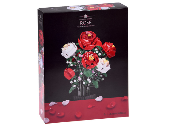 Construction Blocks – Bouquet of Roses 818 pieces ZA5760