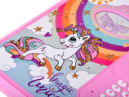 Interactive Coded SECRET DIARY 2 in 1 Magical Unicorn ZA5769