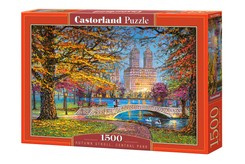 1500 - piece puzzle Autumn Stroll, Central Park