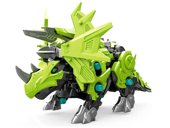 A moving model of the Triceratops robot ZA4371