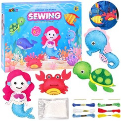 DIY sea animals felt craft set ZA5276