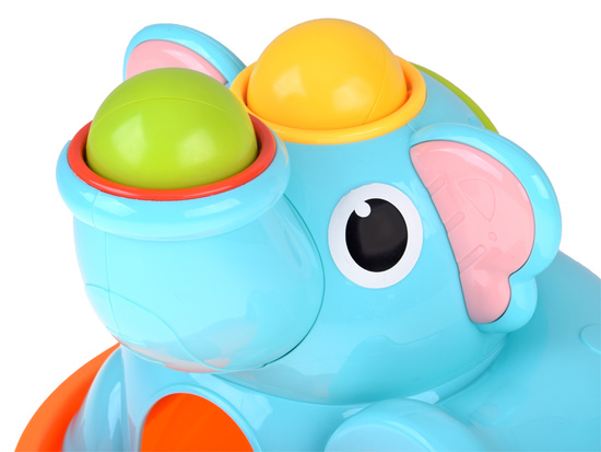 Educational Toy Elephant Sorter Hammer with Balls ZA5910