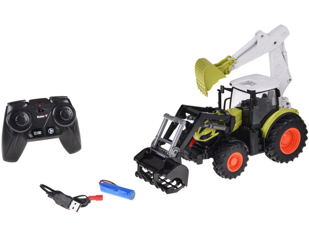 Zdalnie sterowany traktor Koparko-ładowarka spychacz na pilota  RC0718 pol_pl_Zdalnie-sterowany-traktor-Koparko-ladowarka-spychacz-na-pilota-RC0718-22391_1