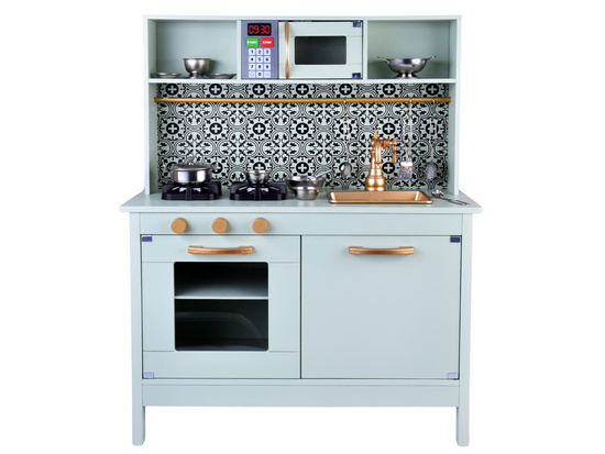 Beautiful Mint wooden kitchen for children ZA4128