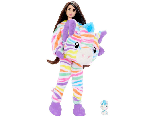 Mattel Barbie Cutie Reveal series: Sweet Dreams ZEBRA + accessories ZA6052