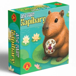 Alexander Card Game - But Pairs of Capybaras - Round Cards GR0791