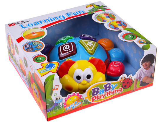 Runaway Worm Interactive Crawling Toy with Melodies ZA5953