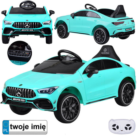 Mercedes AMG CLA 45s battery-powered car for children, rocking effect PA0307