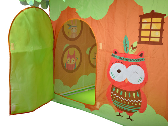 Colorful tent HOUSE for children "Forest Friends" + bag ZA5763