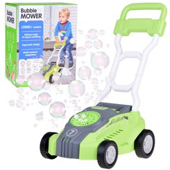 A lawn mower for blowing soap bubbles ZA4925 ZI