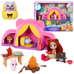 Enchantimals camping trip set bear doll ZA5995