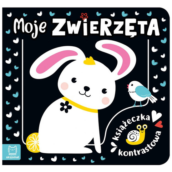Aksjomat Książeczka kontrastowa Moje zwierzęta KS0467