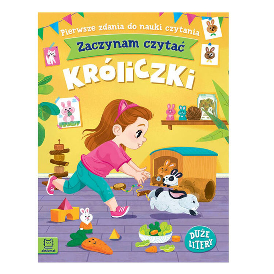 Aksjomat Pierwsze zdania do nauki czytania Króliczki zaczynam czytać KS1004