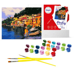 Paint by numbers kit Evening Italy KHO2760 40x50 AP0019
