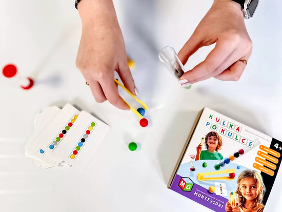 Multigame Montessori Educational Game Ball by Ball GR0786