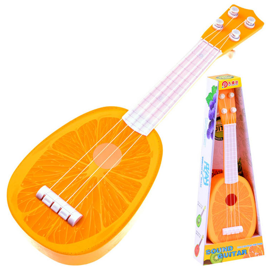 Owocowa ukulele GITARA dla dzieci gitarka 37 cm IN0033