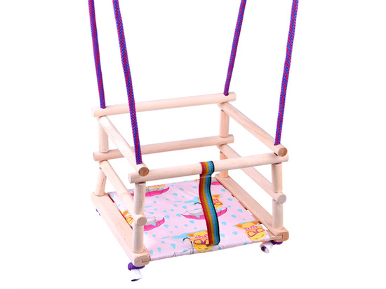 SWING colorful wooden + pillow SP0210