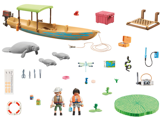 Playmobil 71010 Boat Trip - Wiltopia. Set of 71 pieces ZA5997