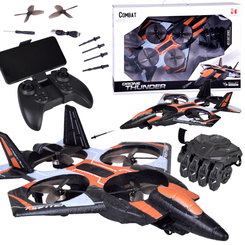 Shooting Drone Combat - Remote Control Glove and RC0750 Remote
