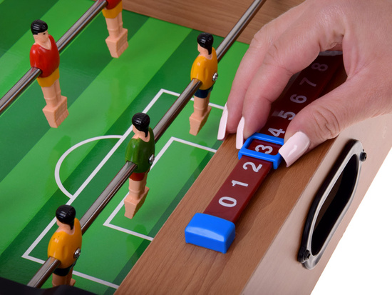 2-in-1 table football and air hockey game GR0600