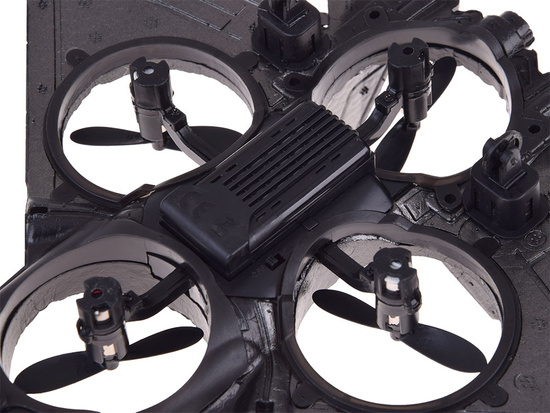 Remote Controlled Fighter Drone Raptor Light Quadcopter RC0726 NI