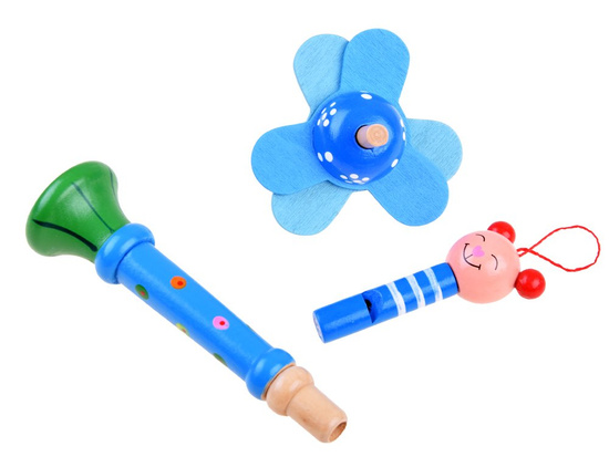 Wooden instrument set 16 pcs toy IN0133