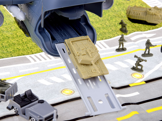 Large military base airport aircraft airport mat ZA4777