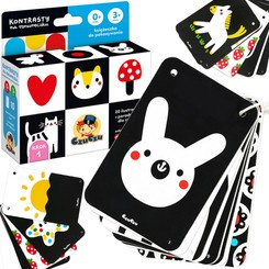 CzuCzu Contrasts on a string book 20 illustrations 0m+ 3m+ ZA5549