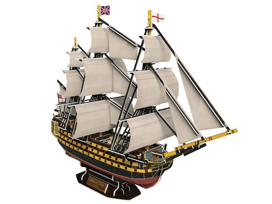 Puzzle 3D statek HMS VICTORY okręt morski ZA1785