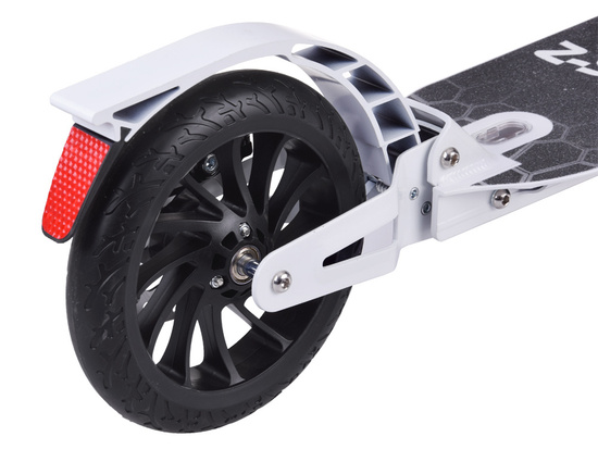 Large foldable city scooter with shock absorber and brakes up to 100kg SP0785
