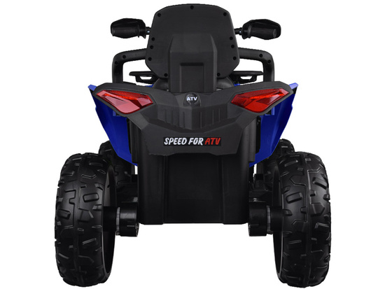 Duży quad na akumulator dla dziecka 4x4 PA0328 Niebieski  