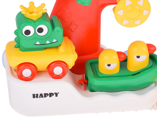 Multifunctional Bath Toy – Crocodile & Ducks with 4-in-1 Shower ZA5925