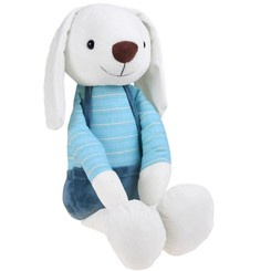 Plush Rabbit in shorts mascot 60cm ZA4400
