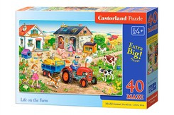 40-piece puzzle MAXI Life on the Farm