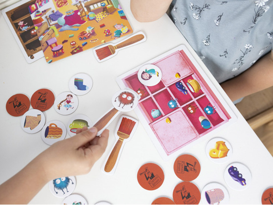 Kapitan Nauka Gra edukacyjna Szalone porządki 3-6 lat GR0710