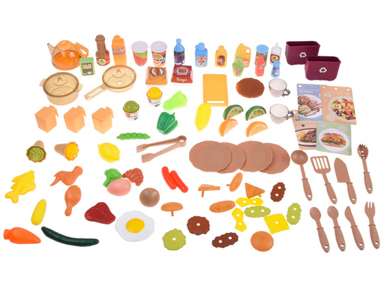 Interactive bright kitchen for children + effects: light and sound pair ZA5766