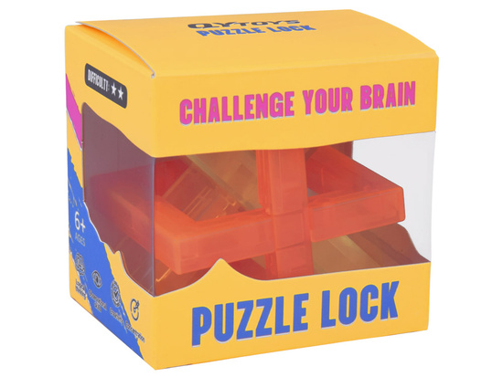 Kostka Puzzle Lock Układanka logiczna Łamigłówka 3D GR0780 