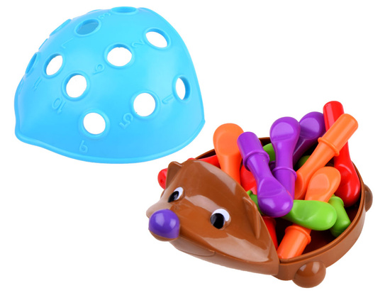 Educational Hedgehog with Colorful Spikes sorter ZA4397