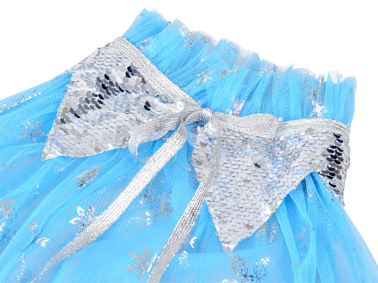 Princess Costume "ICE QUEEN" - Cape and Jewelry Set ZA6028