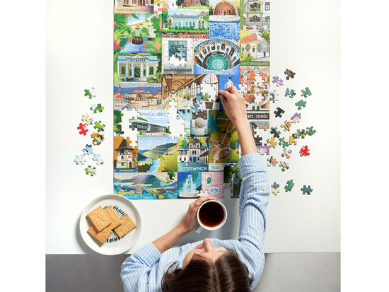 CzuCzu Puzzlove Polish Spas 500 pieces ZA6109