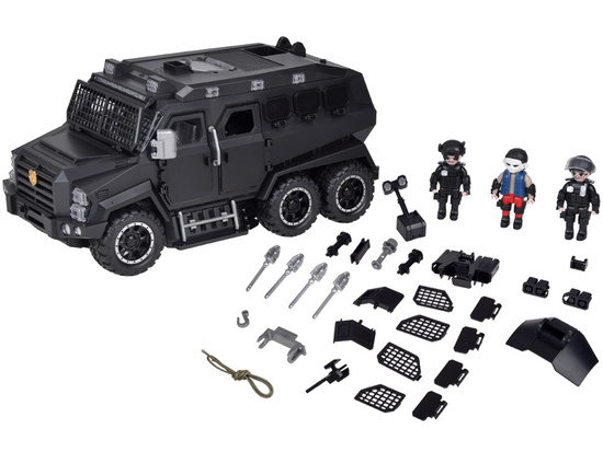 Police SWAT set special unit + accessories ZA5453