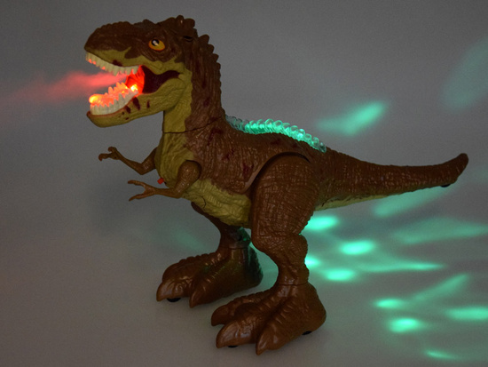 Gesture-controlled dinosaur + RC remote control 2in1 breathes roars shines dances RC0625 ZI