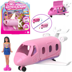 Mattel Mini Barbie Land Pilot Doll + Plane ZA6038 A