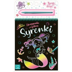 Aksjomat Kolorowa Zdrapywanka z rysikiem Syrenki KS0403