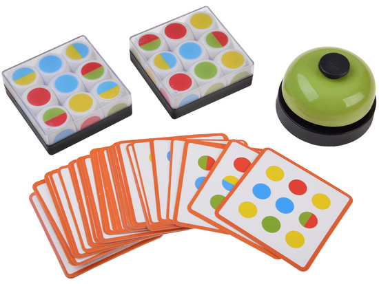 Puzzle game for observation and concentration, colorful patterns GR0761