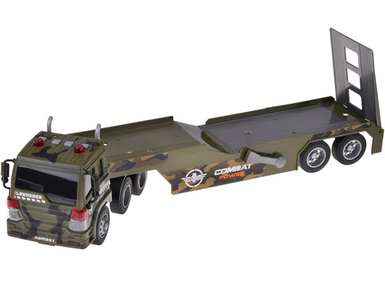Military Transport Truck Set – Army Tank, Helicopter & Truck with Friction Power, Lights and Sounds