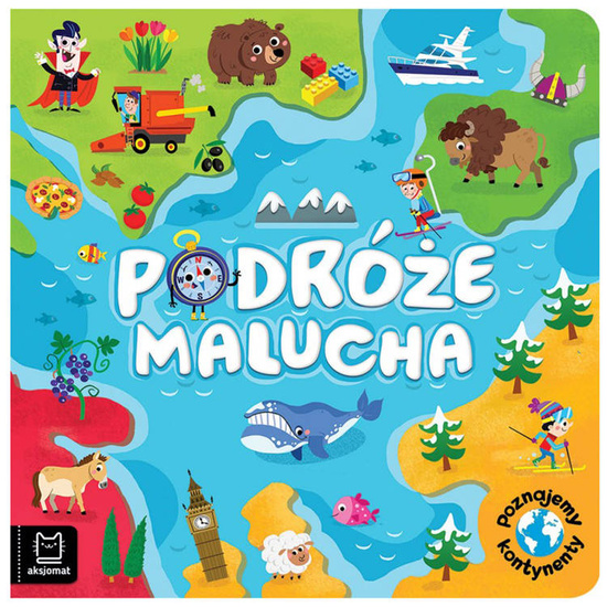 Aksjomat Podróże malucha. Poznajemy kontynenty KS0813