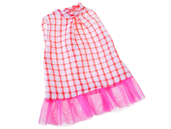 Pink doll clothes set for 36–40 cm doll: Dress, Coat, Hat ZA5839