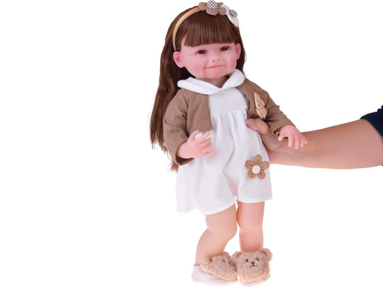 Large Girl Doll 55 cm – Adorable Look and Playful Smile ZA5830